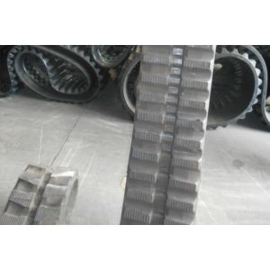 China Adjustable Link Track Loader Rubber Tracks For Infrastructure Construction factory