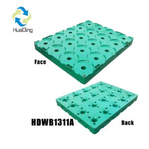 China HDPE or PP solid deck hand pallet truck for sale large plastic pallet factory