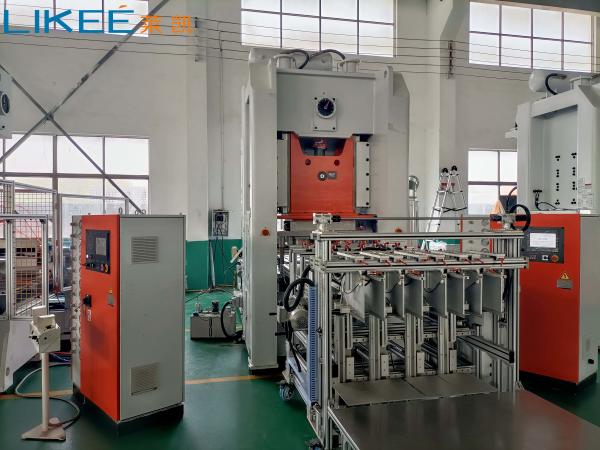 1-5 Cavities Capacity Electric Aluminum Foil Container Making Machine 380V 50HZ