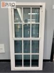 Customized Soundproof Single Hung Window / Villa Double Glazed Top Hung Window