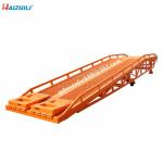 Hydraulic Mobile Dock Ramp , 10 Ton Manual Portable Yard Ramp For Indoor /