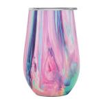9OZ Wine Tumbler Cups Vacuum Insulated Wine Tumbler With Lid Personalized