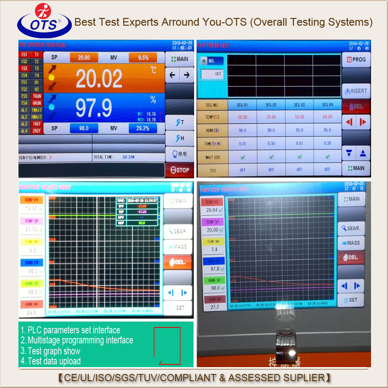 High and Low Temperature Alternating Heat and Humidity Test Chamber