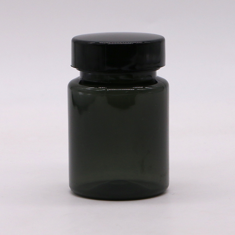 70ml PET Transparent Bottle Plastic Medicine Containers with SCREW Cap OEM Service