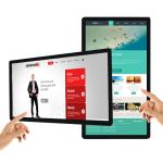 55 inch wall mounted lcd digital signage touch screen interactive kiosk inbuilt