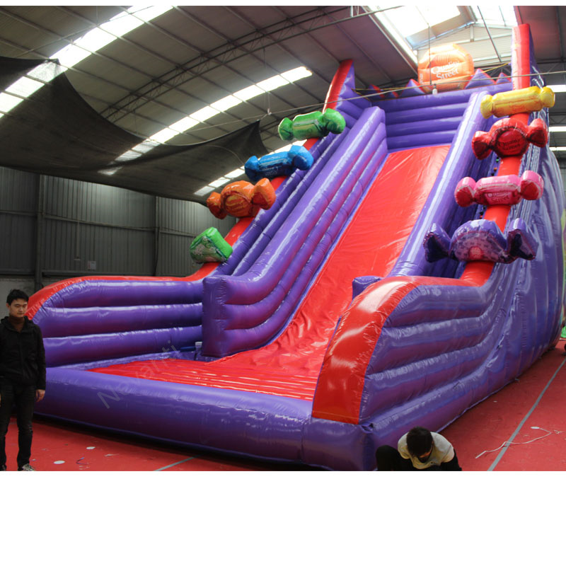 PVC Accessory Packing Bag Included Design Giant Dry Inflatable Bouncer Slide For Kids