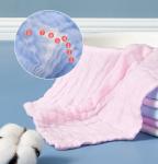 Eight Layers 100 Cotton Gauze Fabric For Swaddling Skin Friendly