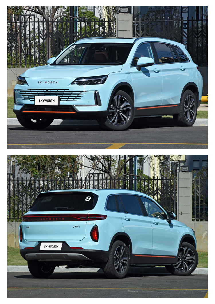 Skyworth HT-i Plug-In Hybrid Electric Car 3m Vehicle 2023 with 32.76Kwh Ternary Lithium Battery at and High Speed 170km/h