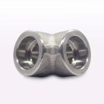 Forged Copper Nickel Elbow CUNI 9010 90 Degree Socket Elbows 2" 3000# Pipe