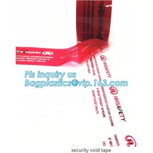 custom sealing holographic laser rainbow tamper evident security void hologram