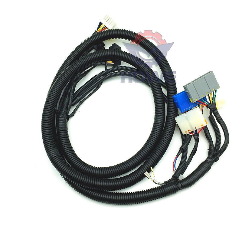 PC200-7 PC300-7 Electric Parts Excavator Monitor Wiring Harness 208-53-12920 Part name