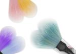 Dispensing Mineral Powder Pump Contour Blush Brush Silver Aluminum Ferrule