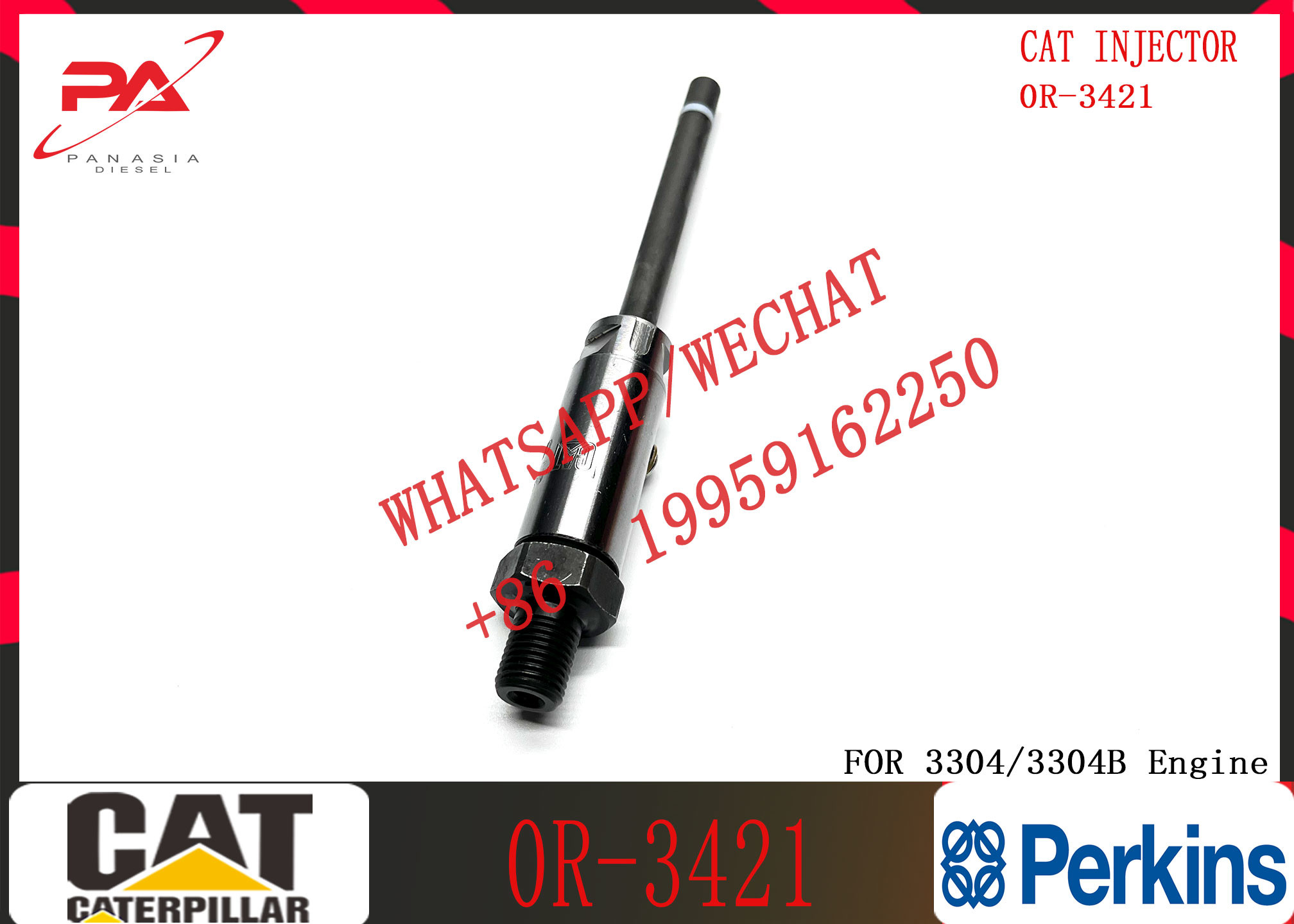 Fuel Injector 0R-3421 4W-7017 8N-7007 0R-1740 0R-1742 0R-1744 0R-1745 0R-3536 For Engine