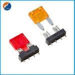 SL506P Auto Blade Fuse Holder ATN Mini Fuse Clip 15A With Tin Plated Brass