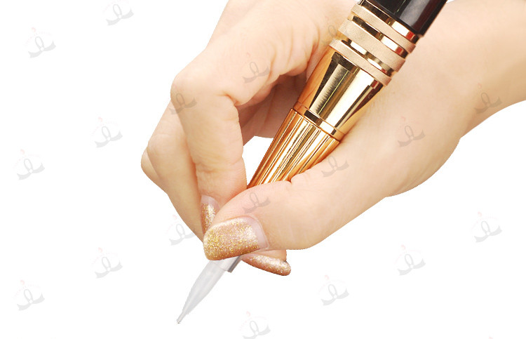 Noiseless Semi Permanent Makeup Machine Kit Microblading Tattoo Pen Set
