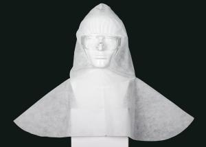 China White PP Non Woven Disposable Anti Dust Hat Head Cover Disposable Medical Head Cap factory