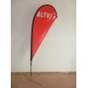Buy cheap Exhibition Event Teardrop Feather Banner Dye sublimation printing from wholesalers