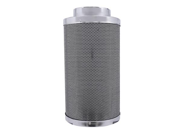 China 1.5 Inch Carbon Filter Hydroponics , Activated Charcoal Filter Capturing  Bad Smell  From Air factory
