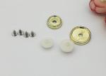 Semicircular Pearl Decorative Rivet Heads Abrasion Resistant Environmental