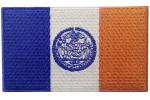 Clothing Decoration Cambodia Flag Patch Embroidery Merrow Border