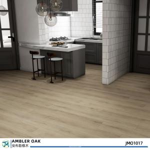 China 5.5mm 4mm Spc Floor Tiles Oak Wood Flooring Plank IXPE Thickness Options factory