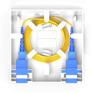 China FTTH 86 Box Wall Socket Fiber Access Terminal Box factory