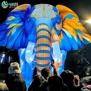 Custom LED Elephant Lanterns for Theme Parks and Events