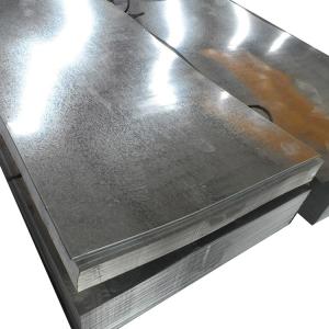 China Zero Spangle Hot Dip Zinc Coated Steel Sheet 600mm To 1500mm Width factory