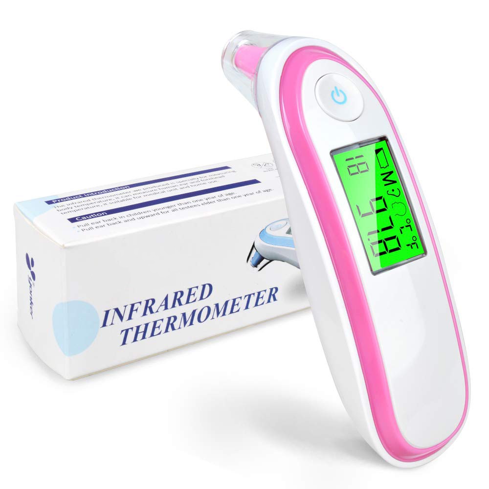 Hot selling Backlight Digital Non contact forehead infrared thermometer