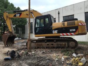 China JAPAN Original Caterpillar 329D Used Cat Excavator 5.5km/H No Oil Leakage factory
