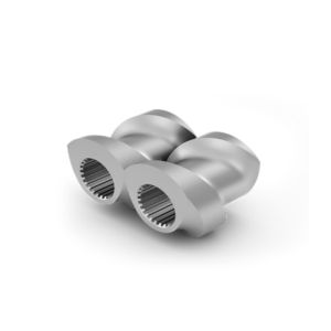 China Wear Resistant Bimetallic Screw Segment And Barrel For Injection Molding Machine Plastic Extruder factory