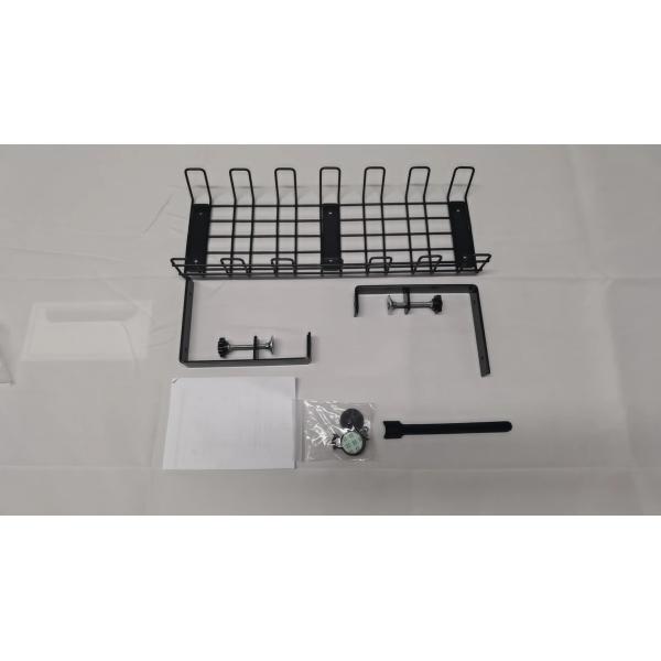 Office Electric Wire Organizer Tray Non-folding Rack for Hassle-free Wire Management
