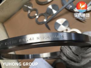 China Spectacle Blind Flange, ASTM A182 F316L Stainless Steel Figure 8 Flange, RF ASME B16.48 factory