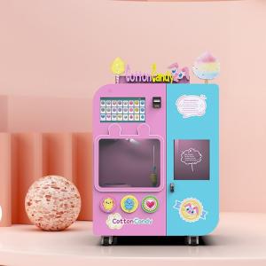 China Red Rabbit Vending Fully Automatic Cotton Candy Machine 36 Floss Flower factory