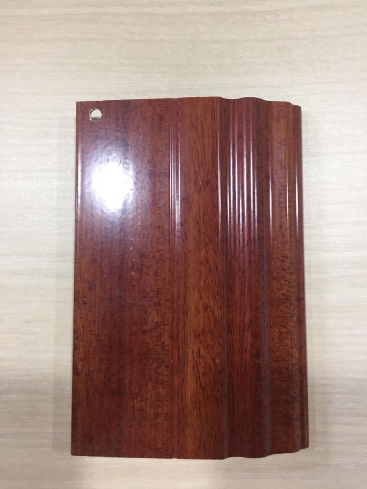 Delicate Smooth Flat Wood Grain Aluminum Extrusion For Kitchen Floor