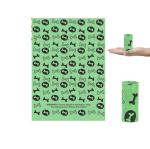 Corn Starch Certified Compostable Dog Poop Bag 10mic 12mic