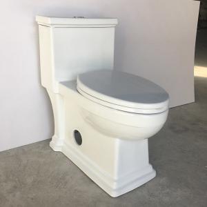 China Handicap American Standard Ada Elongated Toilet 1 Piece Water Conservation factory