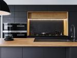 European Modern Kitchen Cabinets Affordable Waterproof Melamine Finish Kitchen