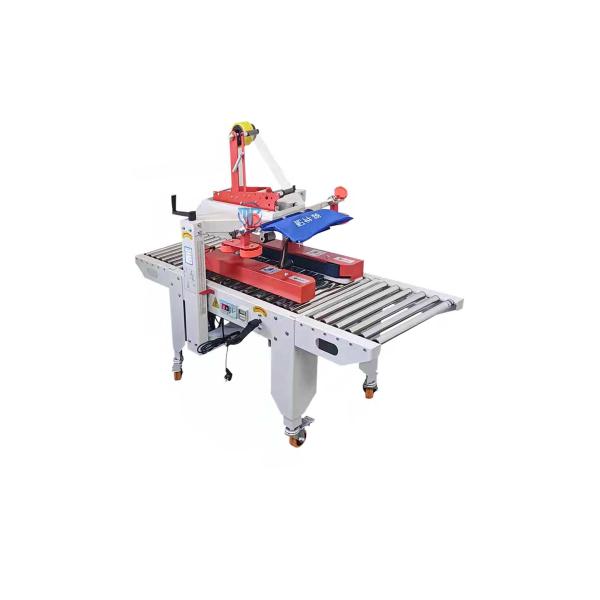 China PLC Control Carton Closing Machine Automated Case Sealer Machine factory