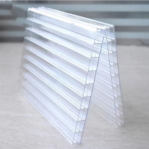 China Corrugated PC Hollow Sheet 2.5mm 2mm factory