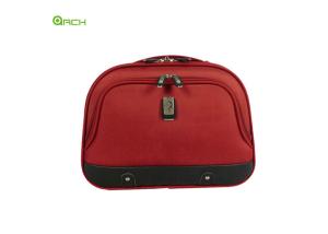 China 1680D polyester Cosmetic Vanity Duffle Travel Luggage Bag with One Pocket factory