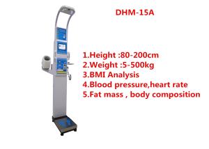 China Pharmacy Weighing Scale With Body Fat Analyzer With Blood Pressure 500kg Load Cell factory