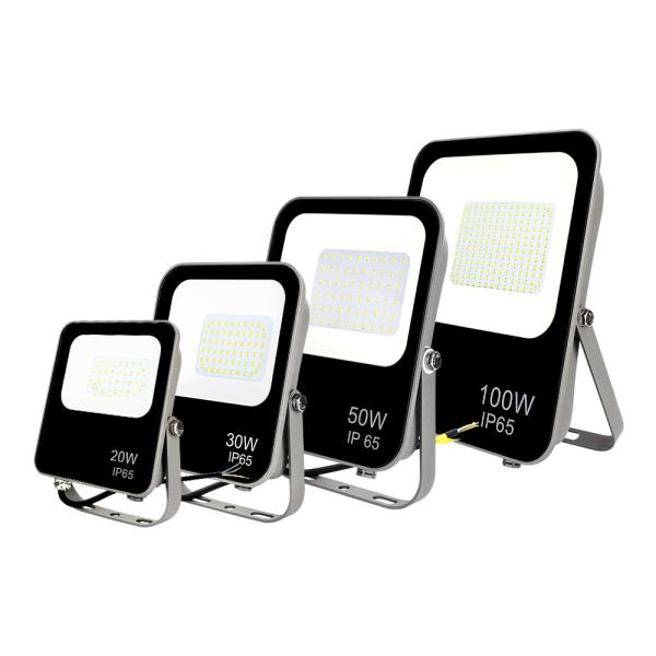Low Profile Residential LED Outside Flood Lights Dimmable Color Changing 50 Watt