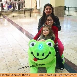 China Most Popular Mechanical Animal Ride, Moving Animal Plush for Mall, Mall rides on Animals factory