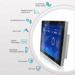 15inch I5 6200u Inox Industrial Panel Pc With Touch Screen Food Packing Use