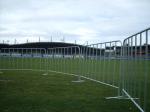 Electric Galvanized Temporary Fencing Crowd Control Barriers Metal Pedestrian
