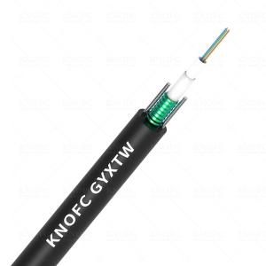 China GYXTW Armoured Cable 12core Single Mode Overhead Armored Optic Fiber Cable factory