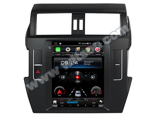 9.7'' Tesla Vertical Screen For Toyota Land Cruiser Prado 2014-2017 Car