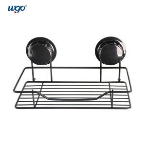 China No Nails / Drilling Hole Needed Bathroom Shower Caddies Self Adhesive Chrome Holder factory