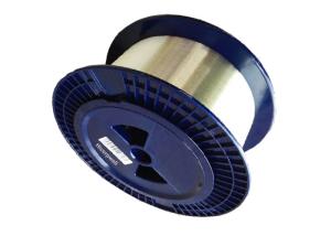 China Blue Paintcoat FO Single Mode Fiber Spool , SMF G652D 250um Bare Fiber Optic Cable factory